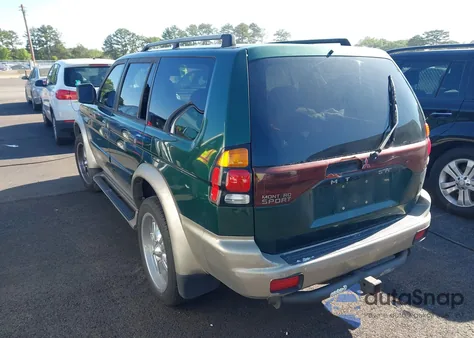 2001 Mitsubishi Montero Sport Xls z USA, uszkodzony, nr VIN JA4LS31H01P049862